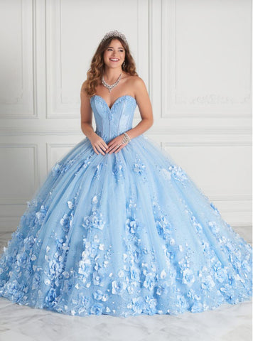 Quinceañera Collection 26950 in periwinkle size 10