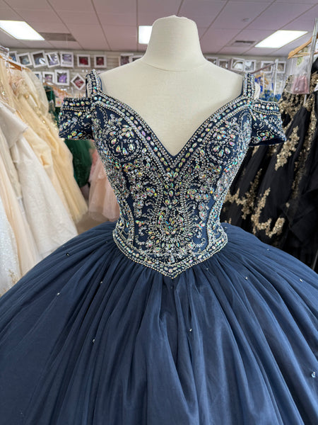 Mary’s Bridal MQ2026 in Navy blue size 8