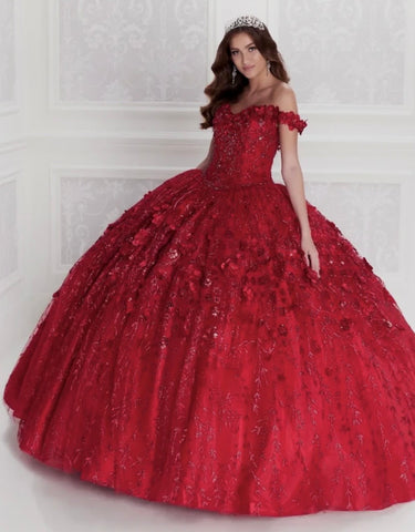 Princesa Vara PR22036 Dark Red size 12